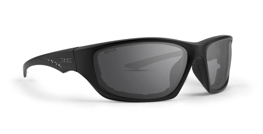Foam 3 - Black Frame w Rhinestone Accents - Smoke Lens