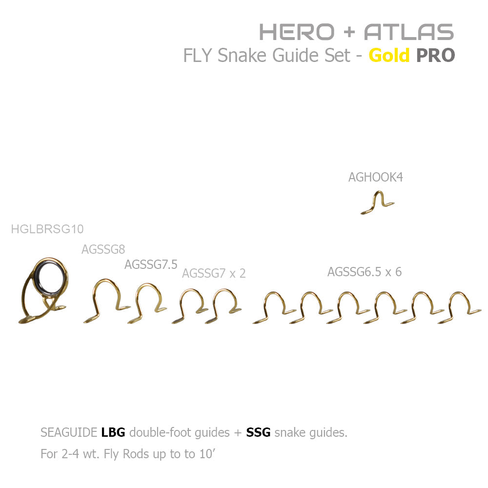 Seaguide Fly PRO Snake Guide Set