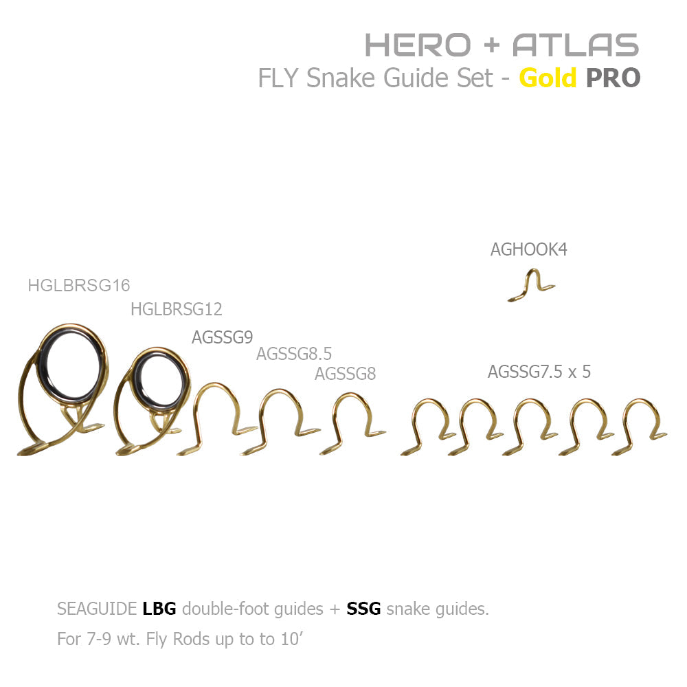 Seaguide Fly PRO Snake Guide Set