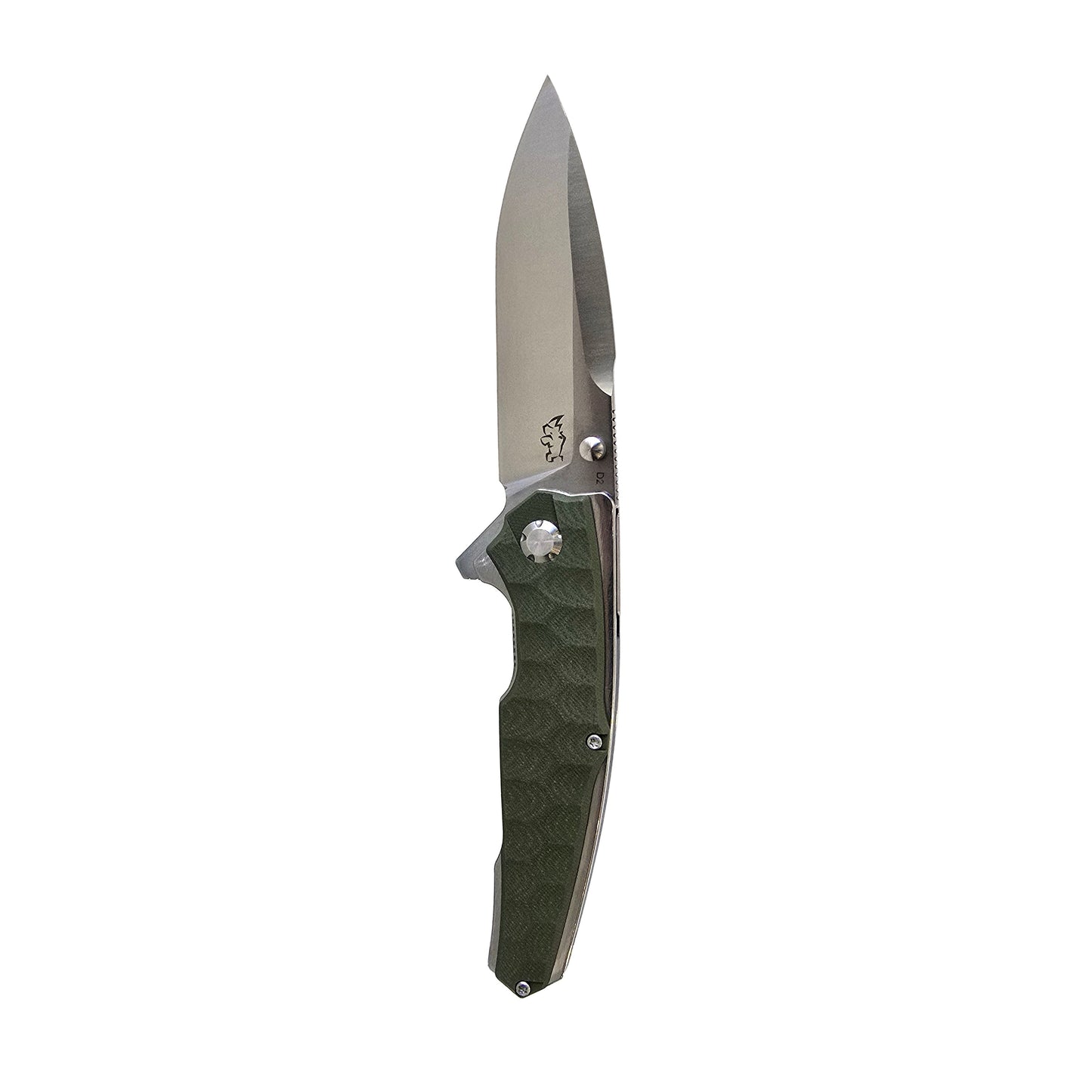 MUCITUP APEX 2 - D2 Steel Folding Knife G10 Handle 4" Blade