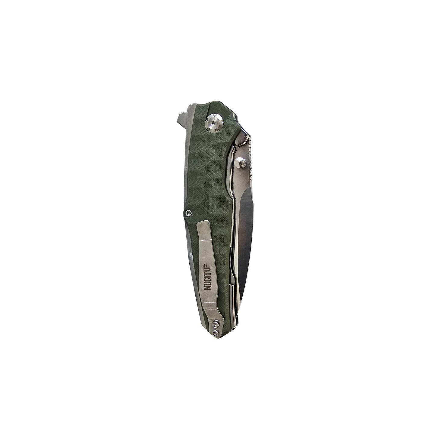 MUCITUP APEX 2 - D2 Steel Folding Knife G10 Handle 4" Blade