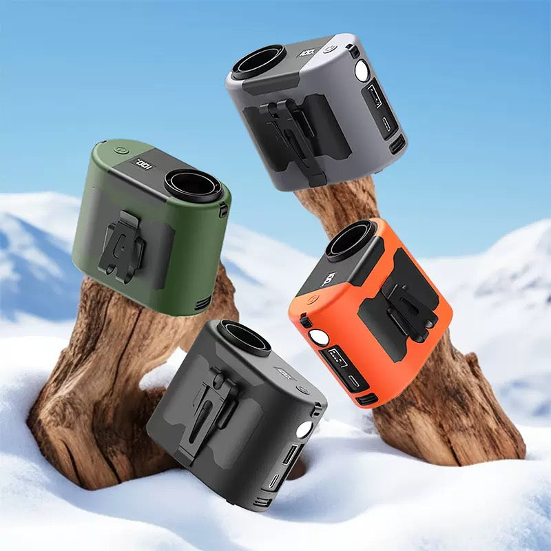 LITEGUEST 3-in-1 Cooling Fan, Power Bank & LED Light