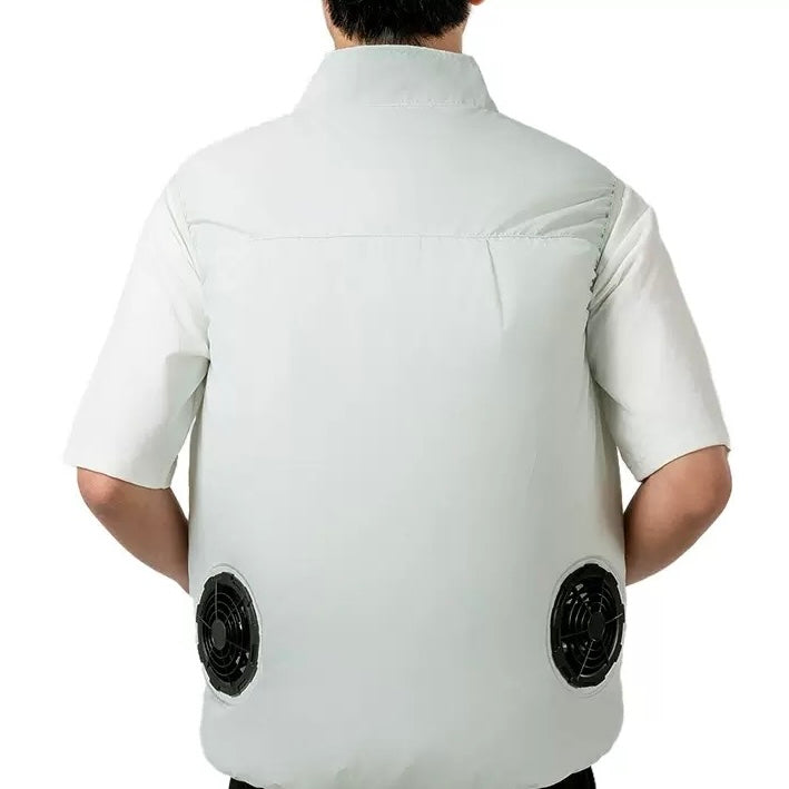 Liteguest UPF50+ Cooling Fan Vest for Hiking, Golf & Outdoor Work