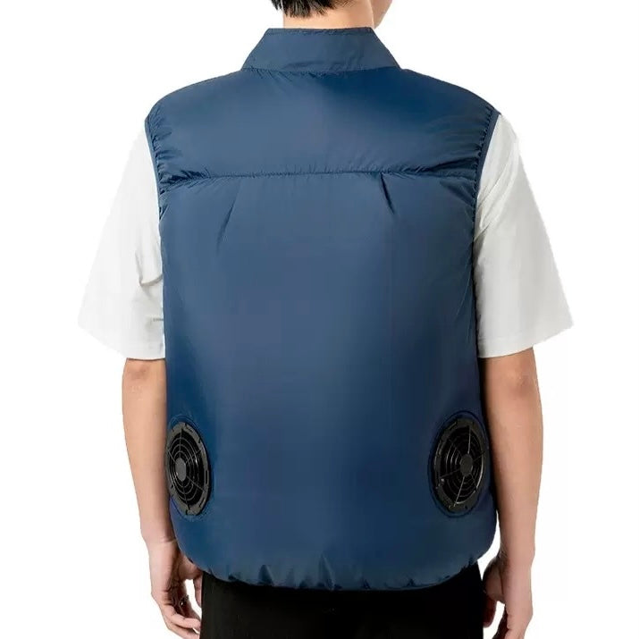 Liteguest UPF50+ Cooling Fan Vest for Hiking, Golf & Outdoor Work