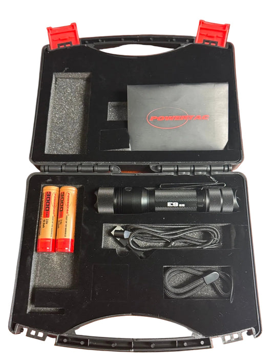 E9 GEN5 + Spare Battery Power Bundle - 3,000 Lumen Tactical Flashlight with Backup Power