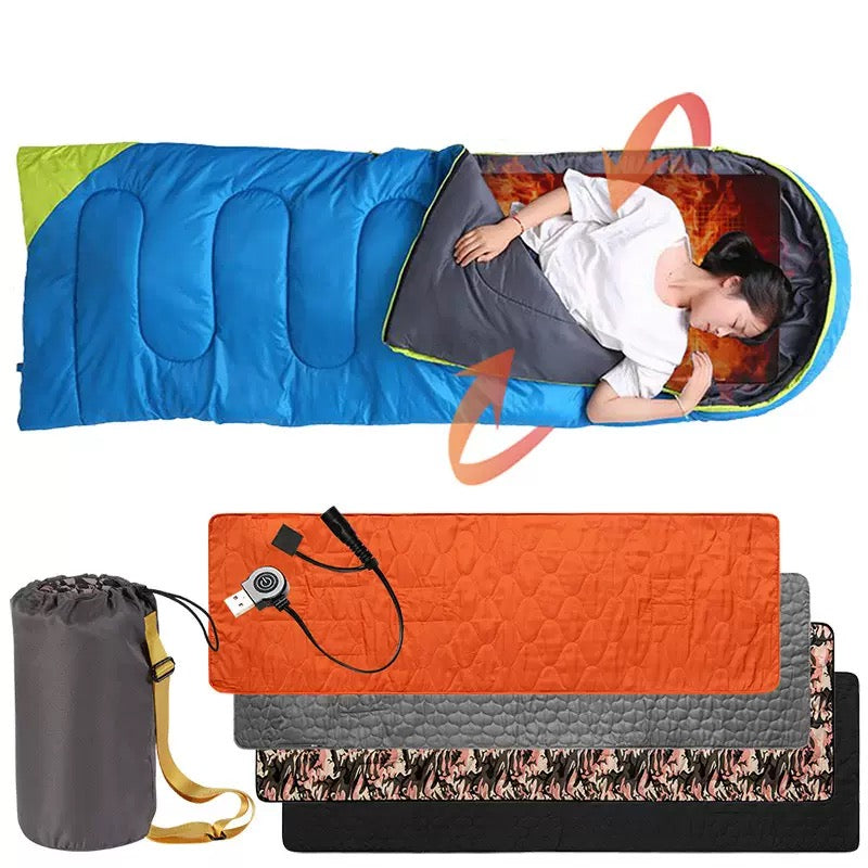 LITEGUEST USB Heated Sleeping Mat – Warm & Portable Outdoor Comfort