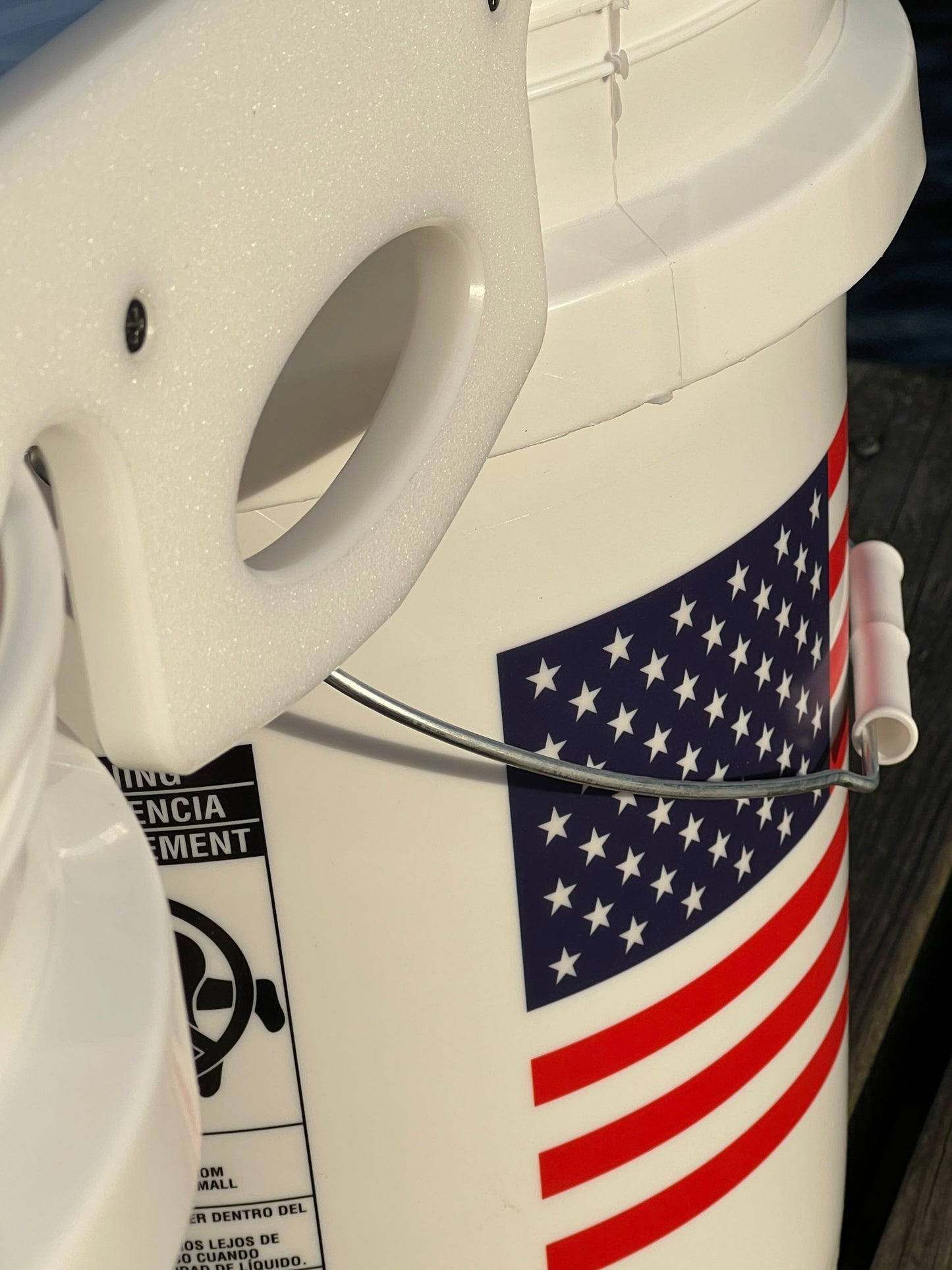 Made in the USA | Premium Double Bucket 33" Raised Fillet Table Cutting Board