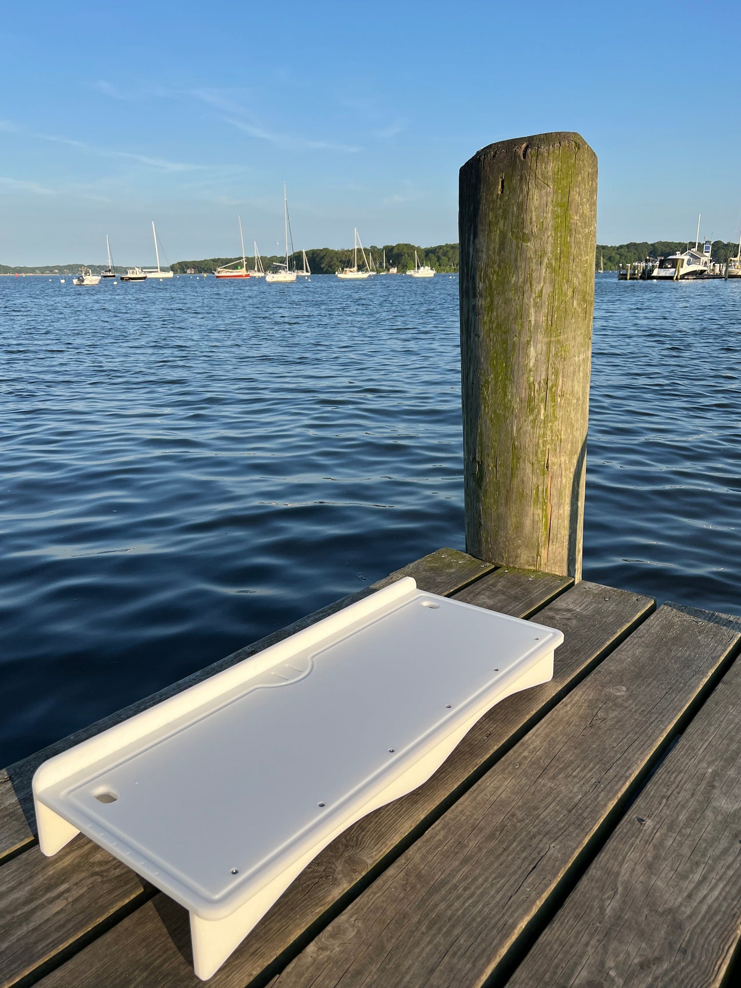 Made in the USA | Premium Double Bucket 33" Raised Fillet Table Cutting Board