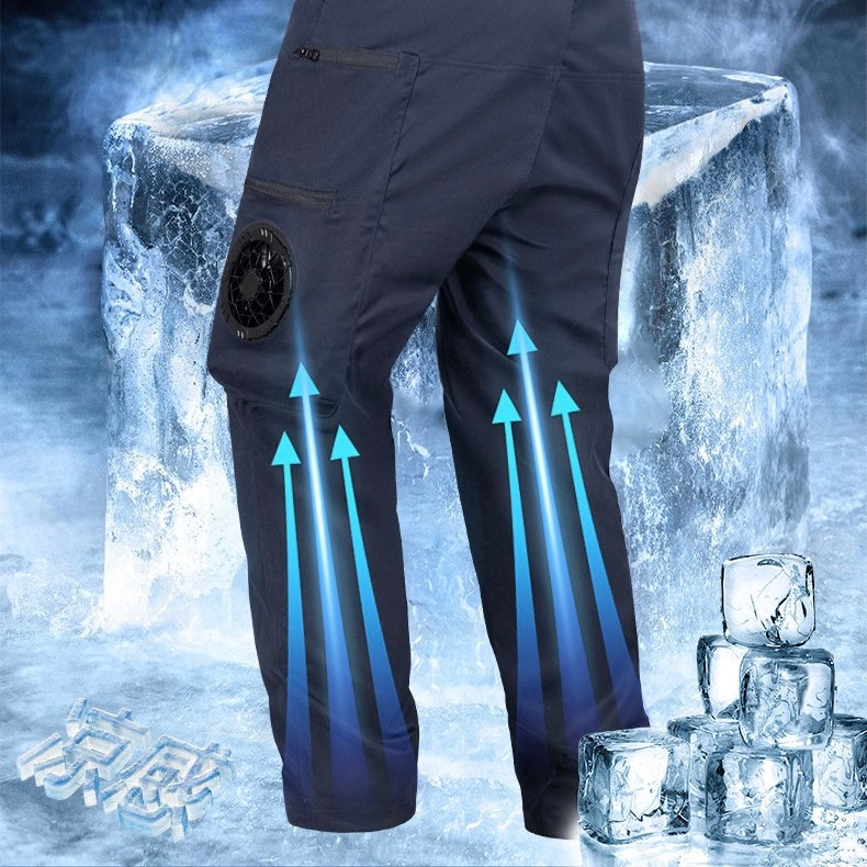 Liteguest Fan Cooling Pants for Hiking, Fishing & Camping