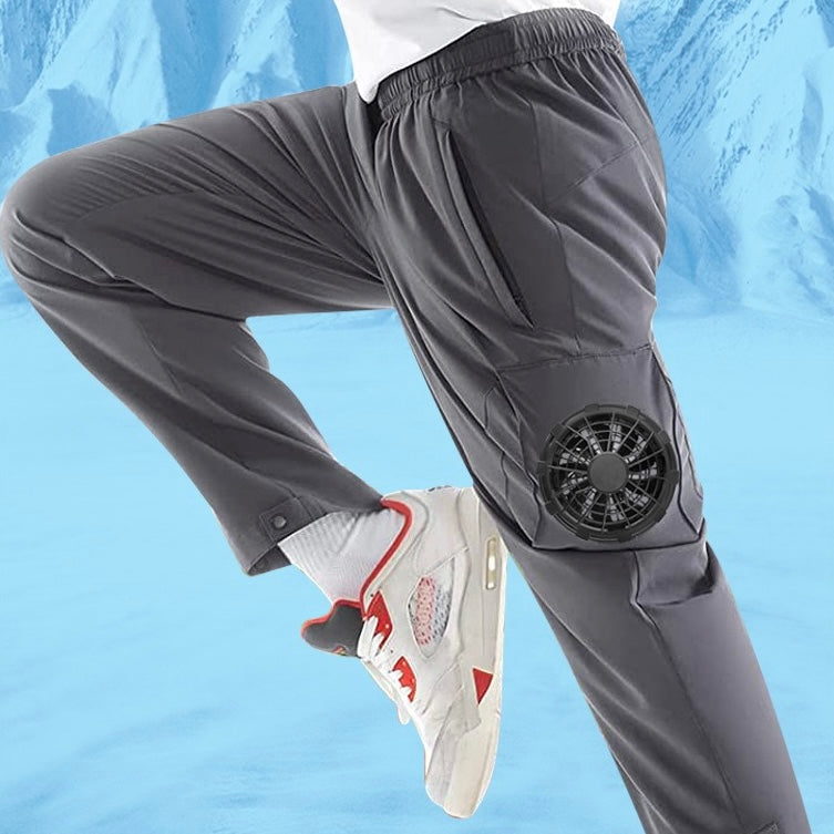 Liteguest Fan Cooling Pants for Hiking, Fishing & Camping