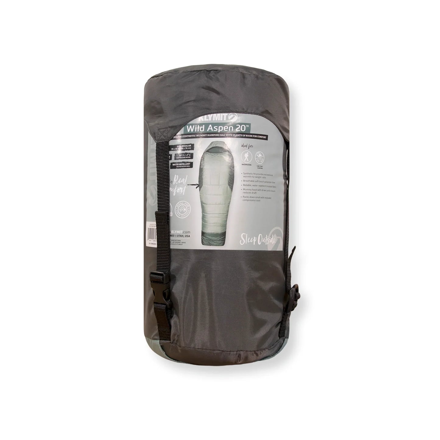 Kylmit Wild Aspen 20 Sleeping Bags Regular - Chinois Green