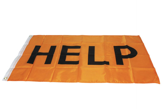 Emergency Help Flag | High Visibility Distress Signal Flag