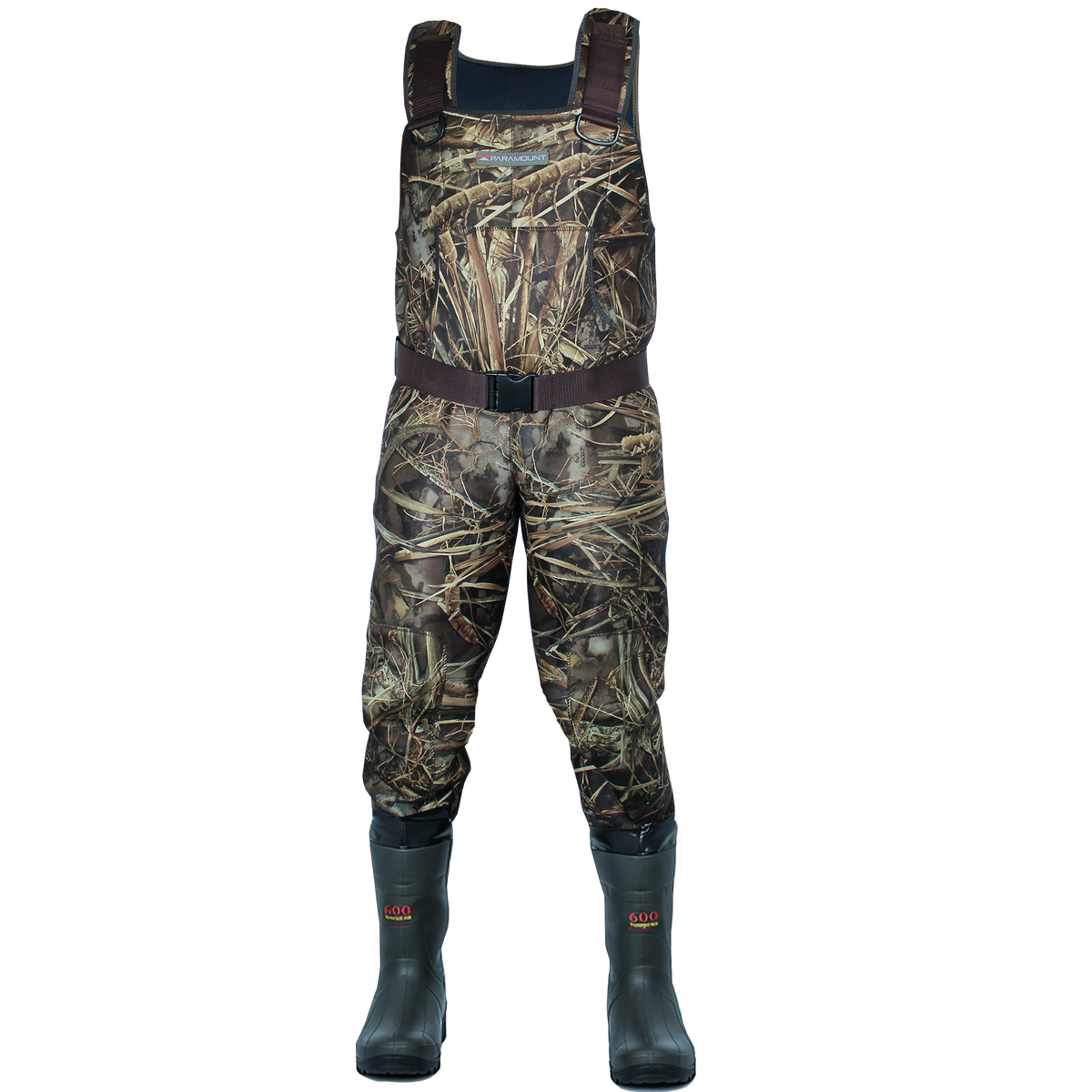 BAYOU 3.5mm Neoprene Camo Chest Wader 600g Boots