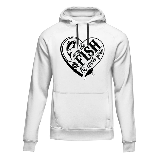 May The Fish Be With You Unisex Hoodie