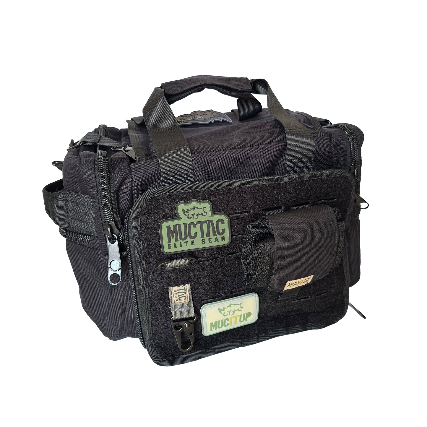 MUCTAC Elite Range Bag 15x10x11 Tactical Gear Organizer w/ MOLLE Panel