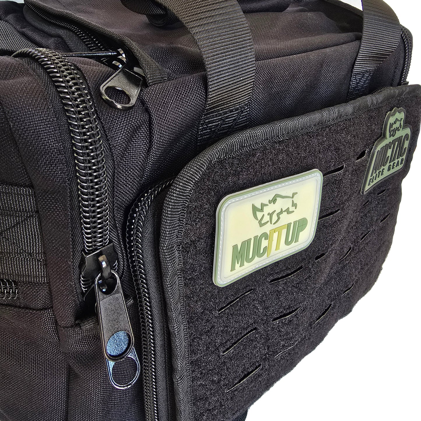MUCTAC Elite Range Bag 15x10x11 Tactical Gear Organizer w/ MOLLE Panel