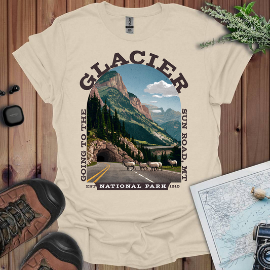 Glacier National Park Unisex T-Shirt Going To The Sun Road