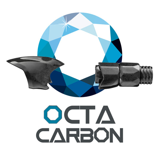 Seaguide OCTA™ Carbon Fiber Split Spinning Reel Seat OMSHSC