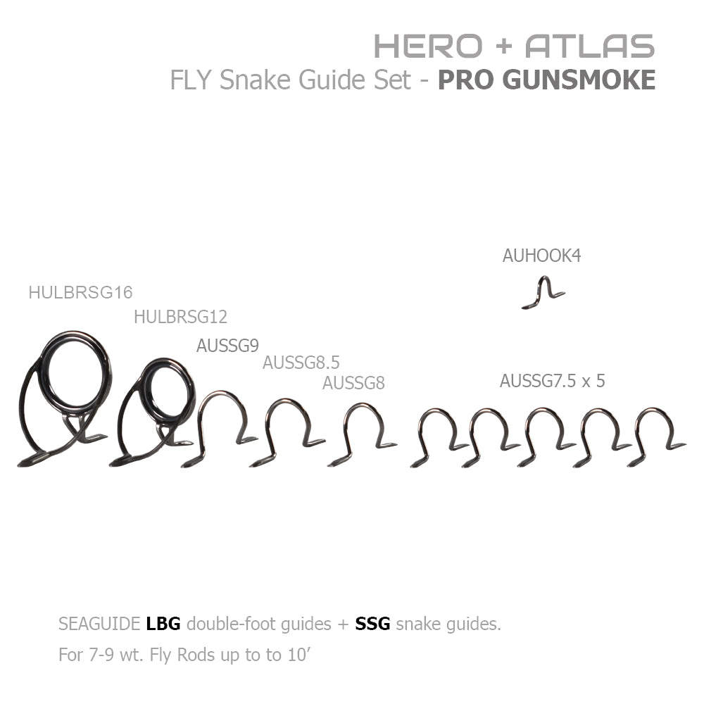 Seaguide Fly PRO Snake Guide Set