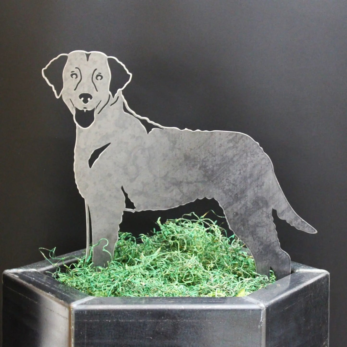 Chesapeake Bay Retriever Metal Art – Handmade Steel Dog Silhouette