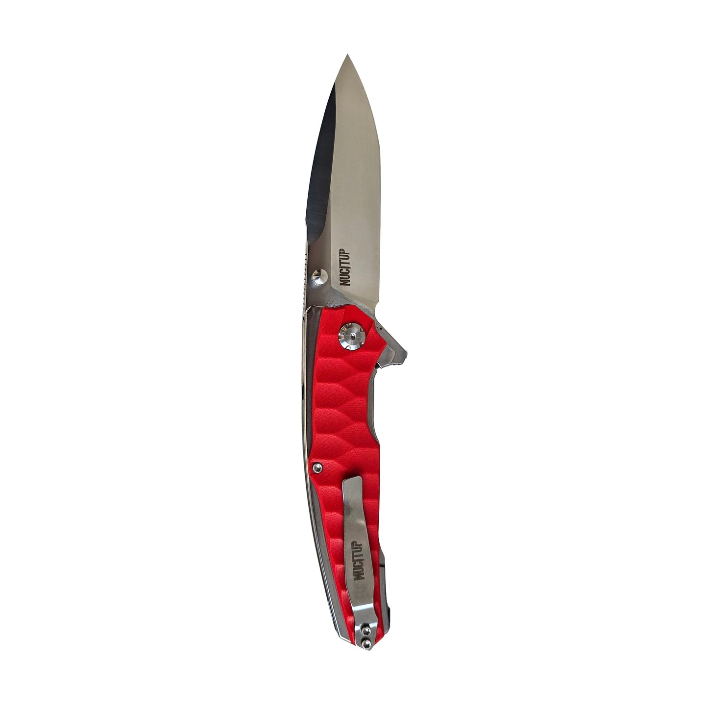 MUCITUP APEX 2 - D2 Steel Folding Knife G10 Handle 4" Blade