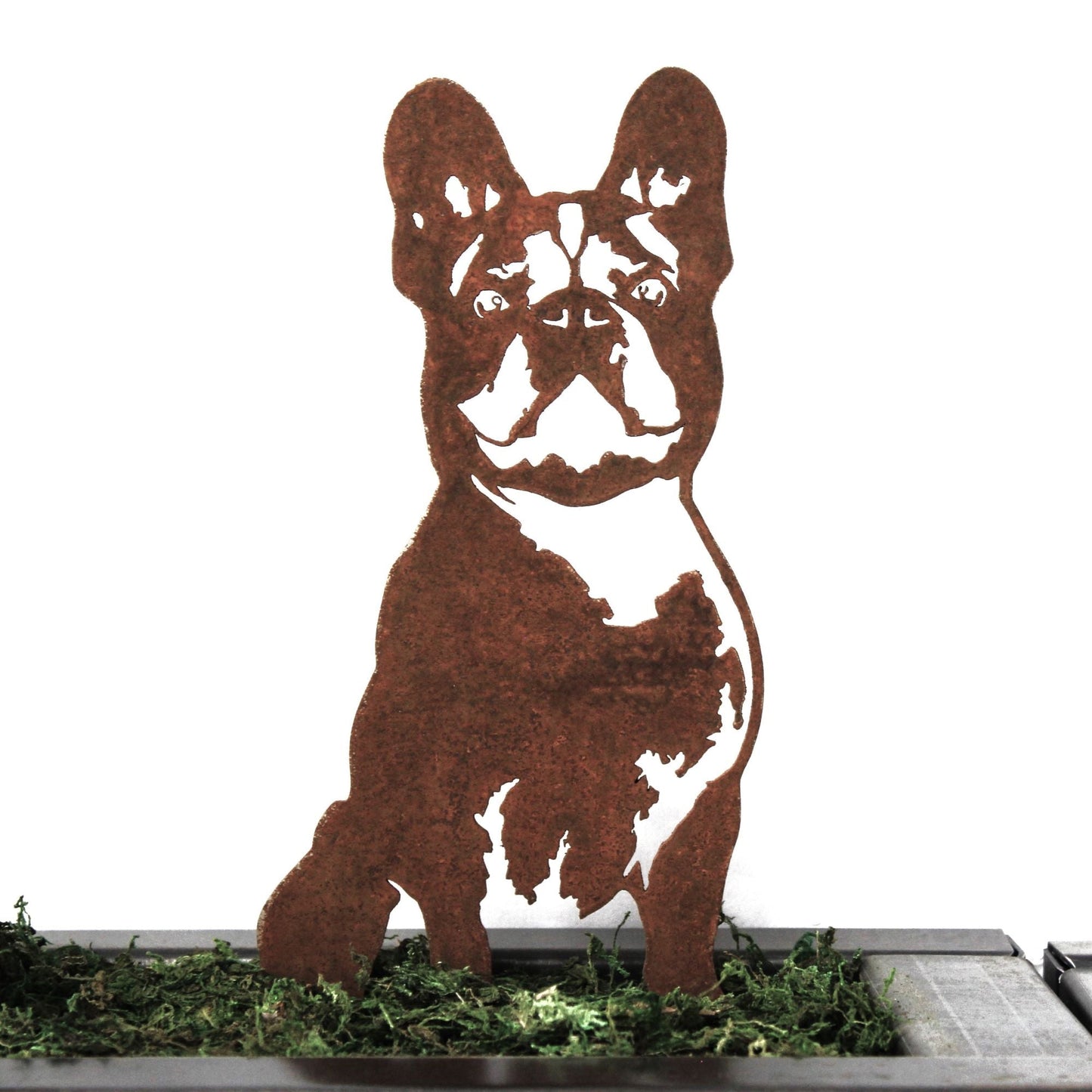 French Bulldog Metal Art – Handmade Steel Décor