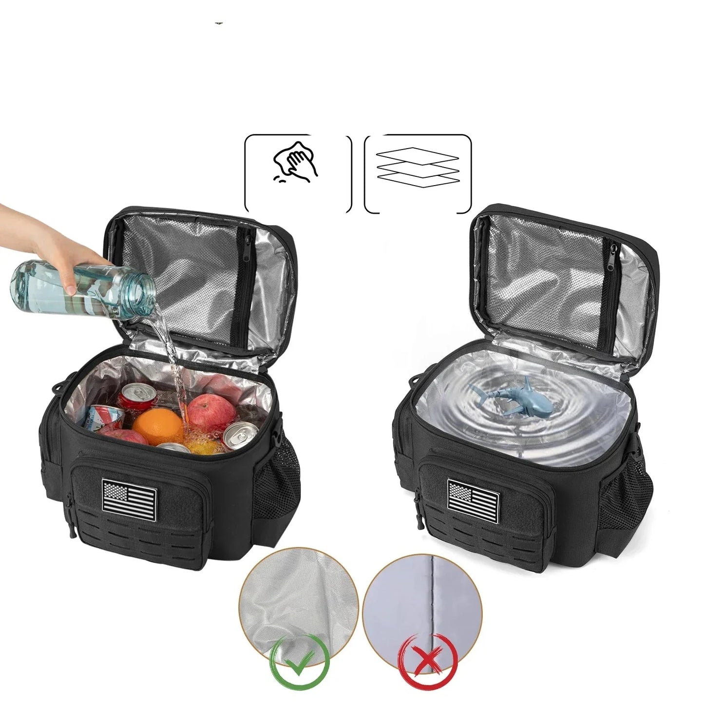 Leakproof Cooler Bag for Camping and Picnics