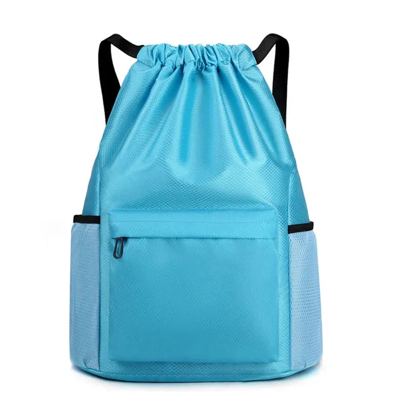 Waterproof Drawstring Backpack for Travel & Fitness