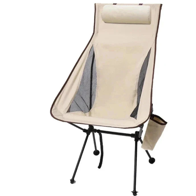 Aluminum Alloy Folding Camping Chair  Strong  Lightweight  and Easy to Carry