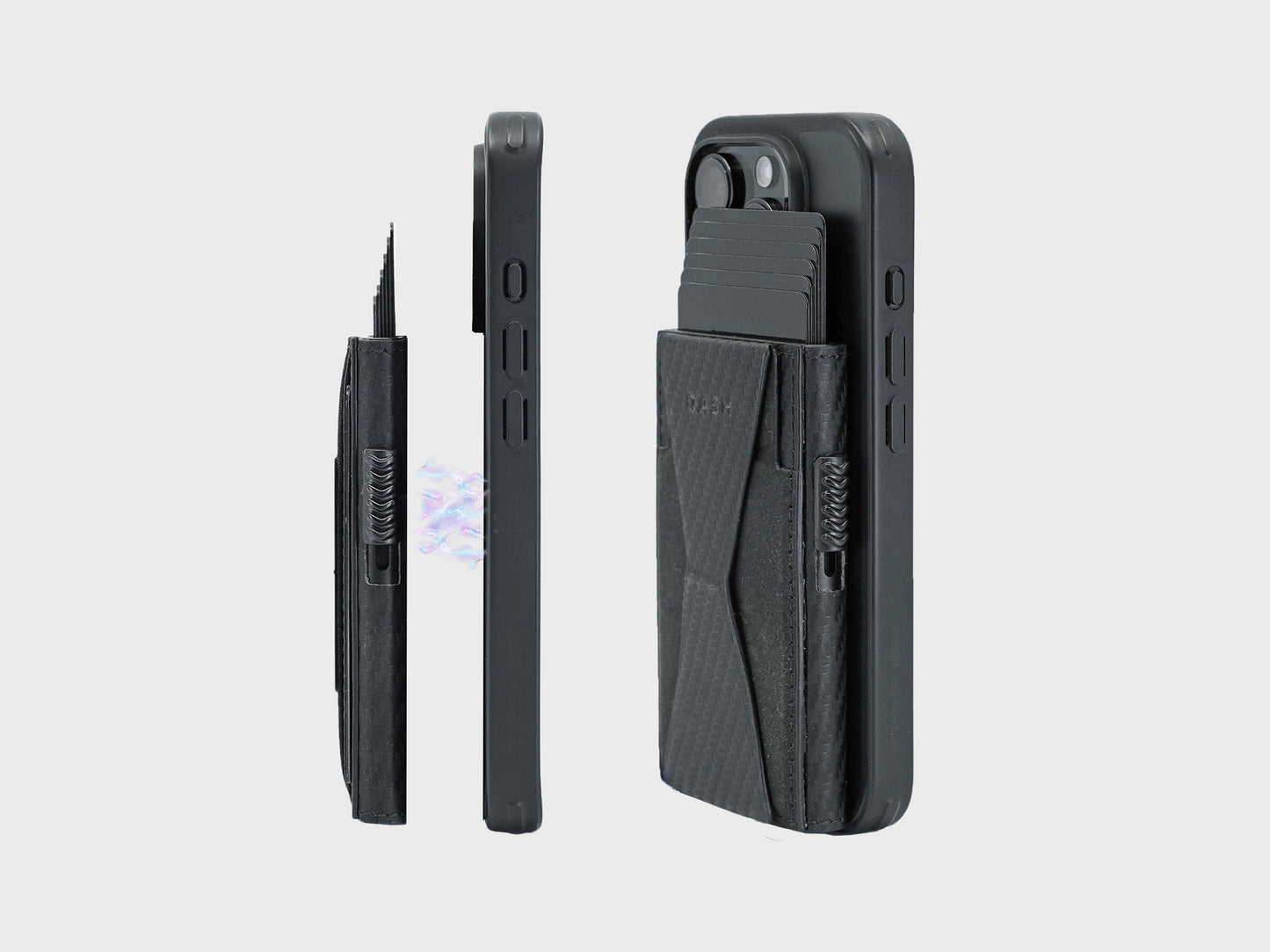 MagSafe Stando - Ejector Wallet + Phone Stand