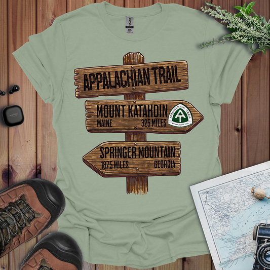 Appalachian Trail Unisex T-Shirt Katahdin Springer 2200 Miles
