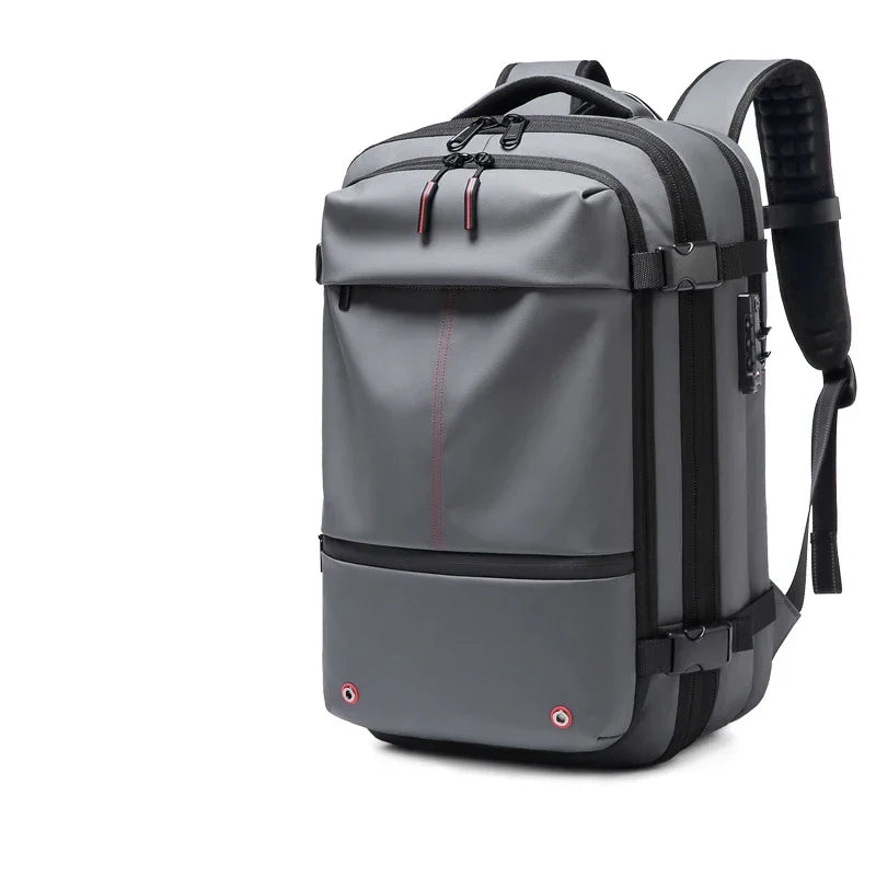 Large Capacity Travel Backpack with Compression Straps