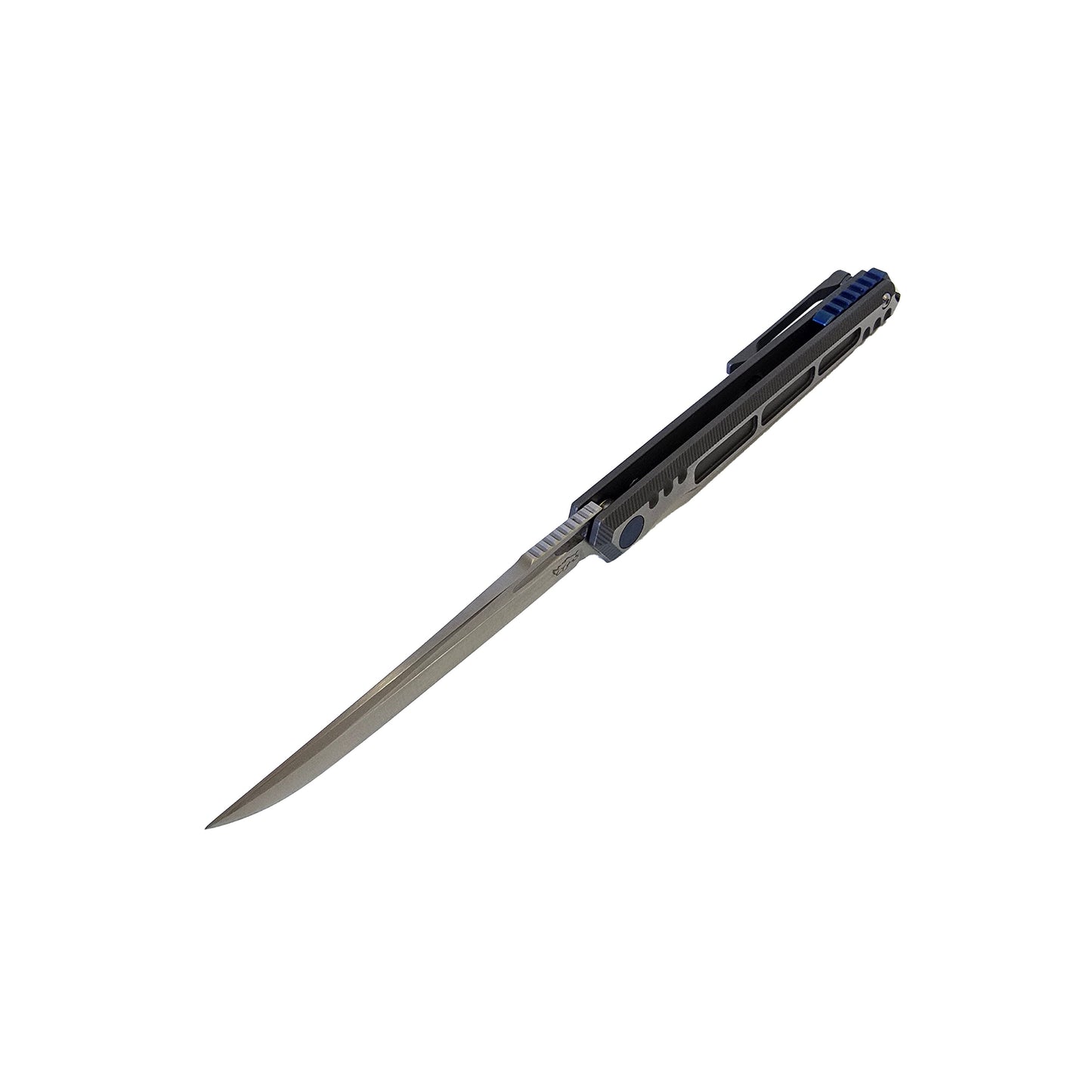 Luxury Folding Knife, M390 Steel Blade, Titanium Handle, Smooth EDC Flipper, 8.35"