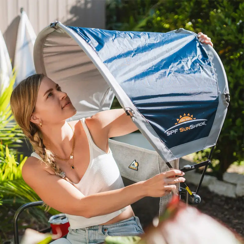 GCI Outdoor Universal Chair Clip on SunShade Accessory