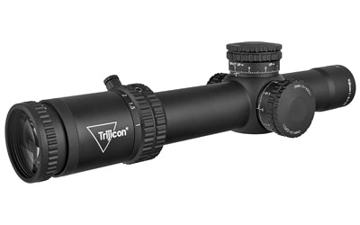 Trijicon Credo 1-8x28mm First Focal Plane Riflescope with Red/Green MRAD Segmented Circle |  34mm Tube |  Matte Black |  Exposed Locking Adjusters