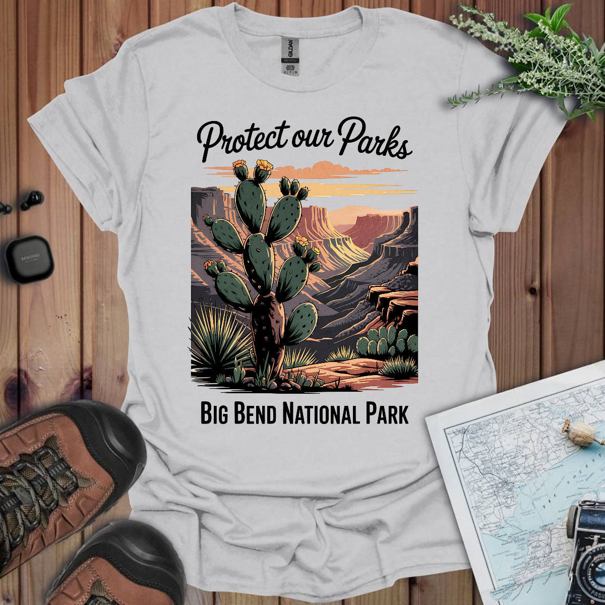 Protect Our Parks Big Bend Unisex T-Shirt