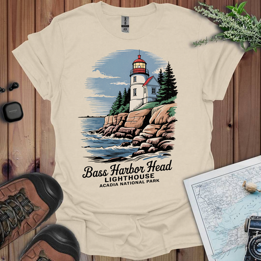 Bass Harbor Head Lighthouse Acadia Unisex T-Shirt