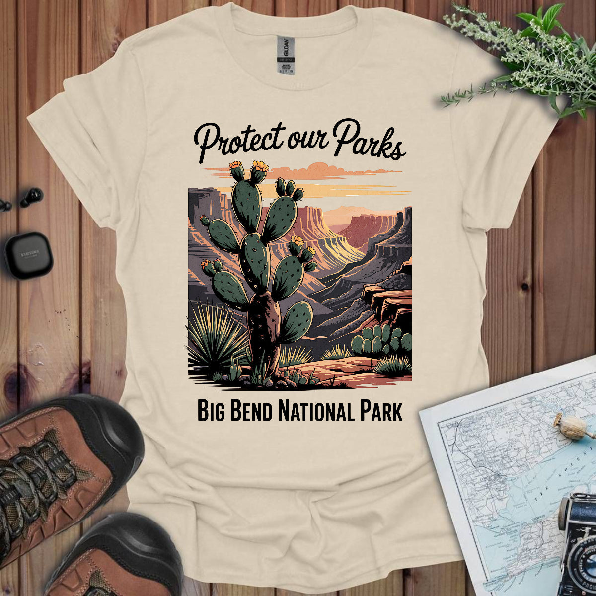 Protect Our Parks Big Bend Unisex T-Shirt