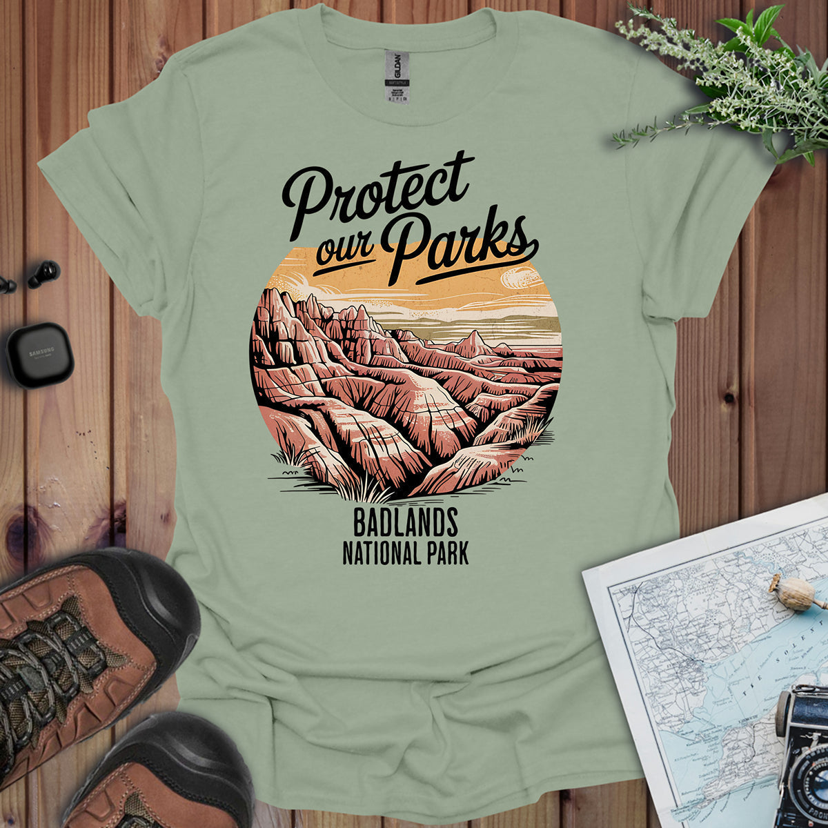 Protect Our Parks Badlands Unisex T-Shirt