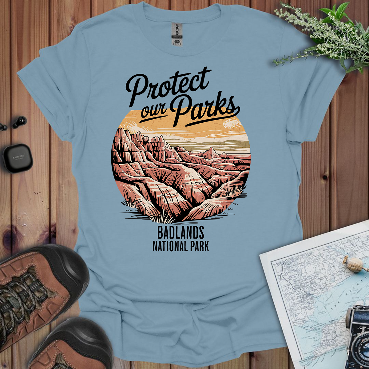 Protect Our Parks Badlands Unisex T-Shirt