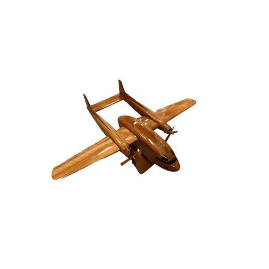 C-119 ( C119 ) Flying Box Mahogany Wood Desktop Airplane Model