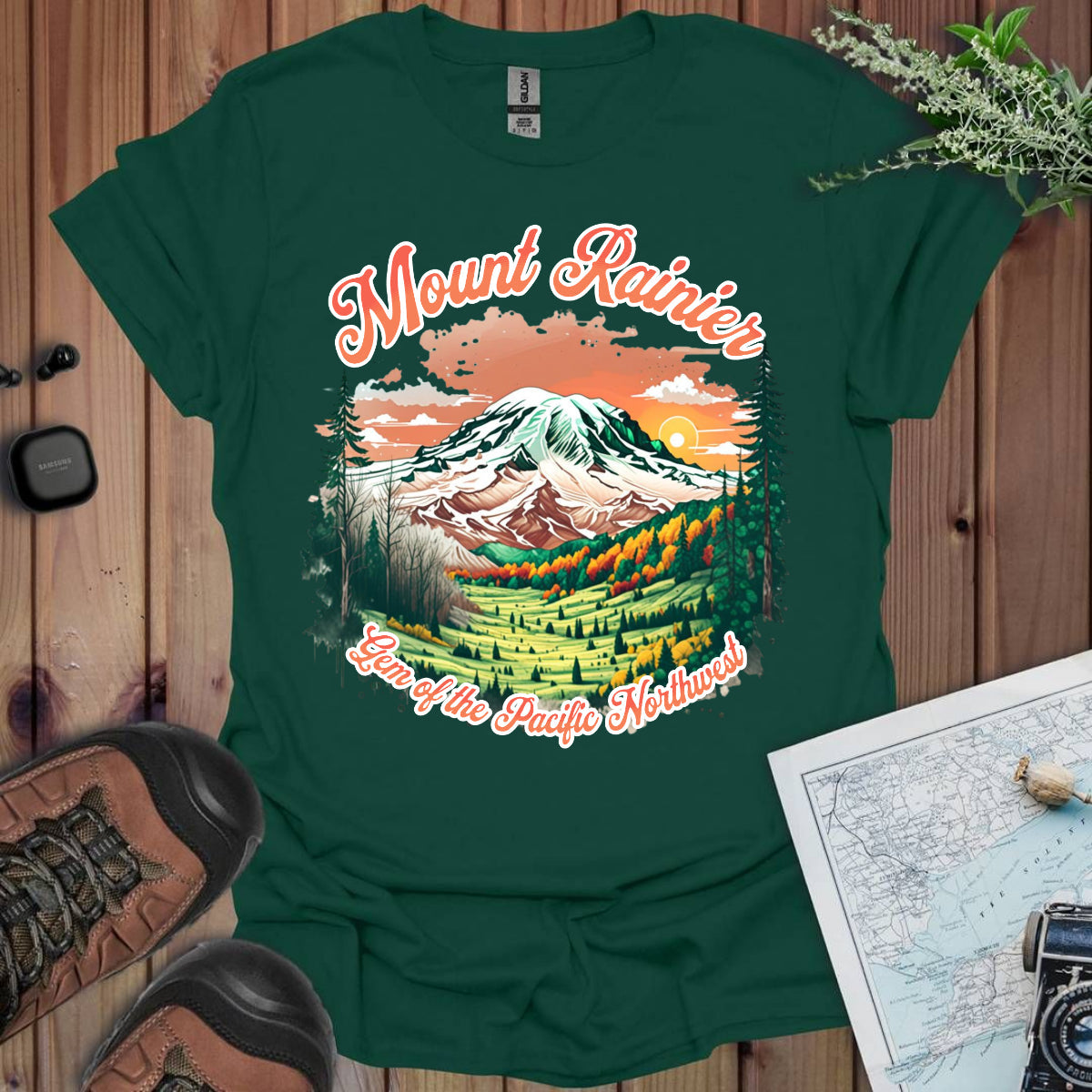Mount Rainier Gem Unisex T-Shirt