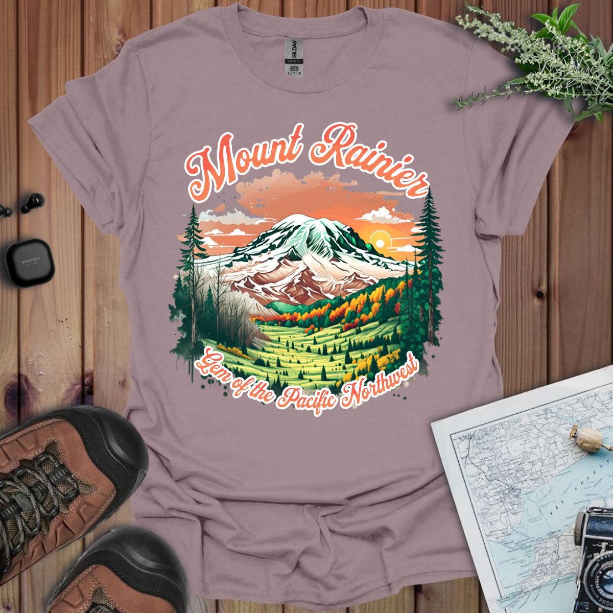 Mount Rainier Gem Unisex T-Shirt