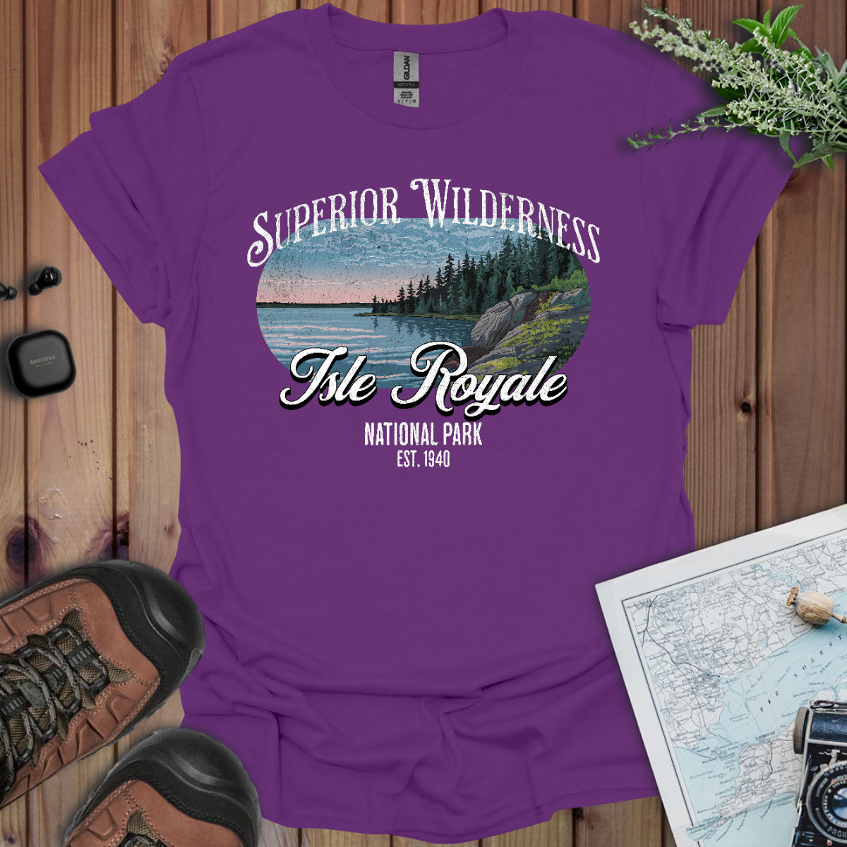 Isle Royale National Park Unisex T-Shirt Superior Wilderness