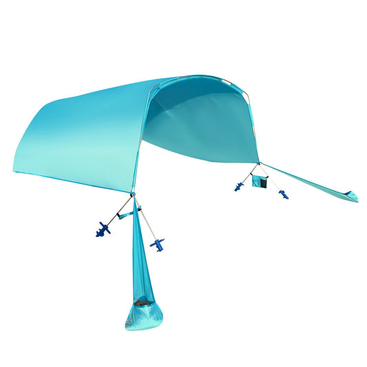 Wind Powered Beach Tent Portable Sun Shelter Canopy for Picnic