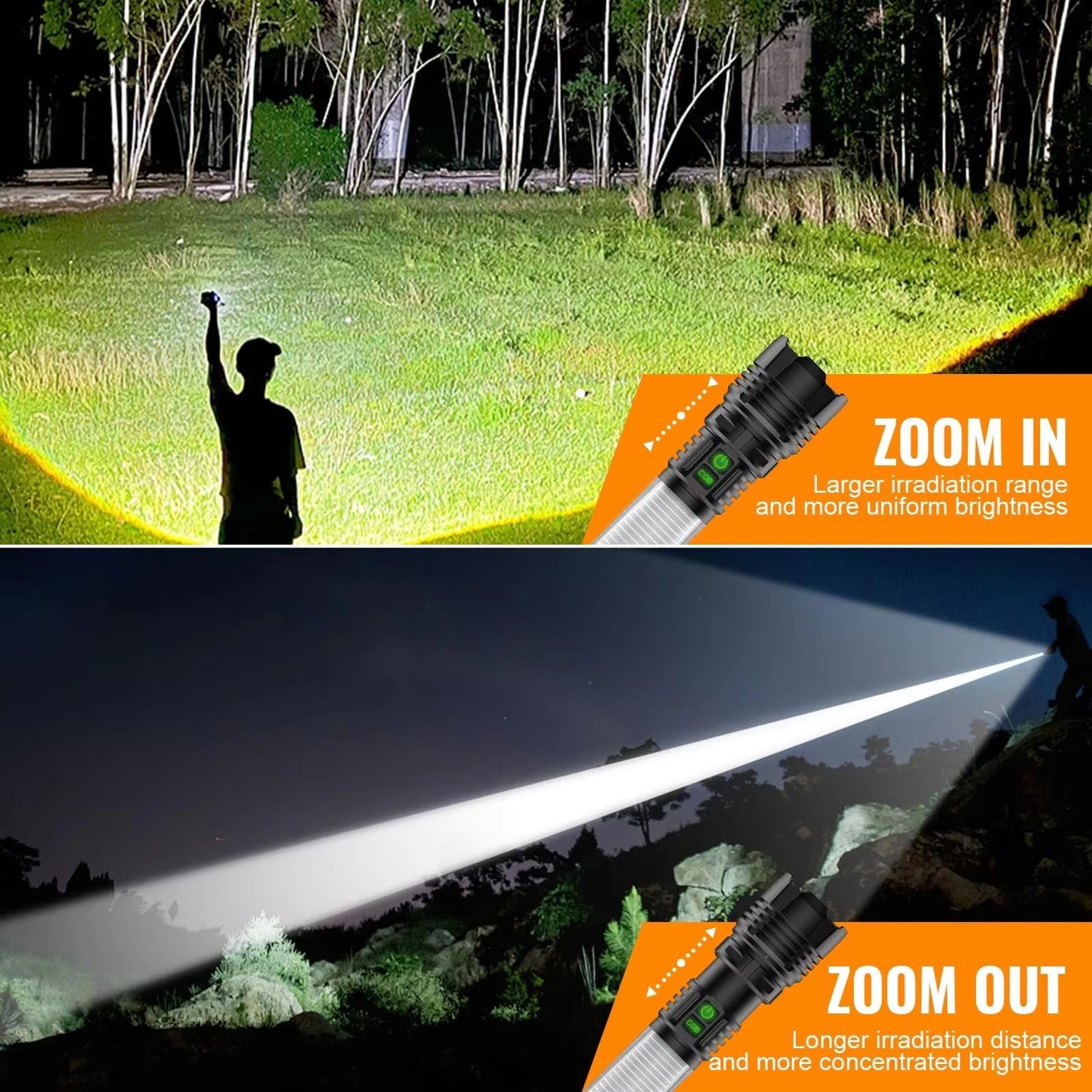 Powerlite 3 in 1 Rechargeable Flashlight