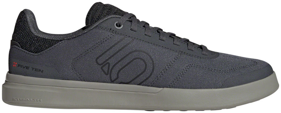 Five Ten Sleuth DLX Canvas Flat Shoes - Men's Gray Six/Core BLK/Olive Strata 8