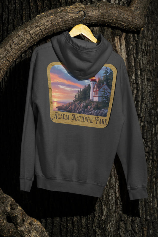 Acadia National Park Fleece Hoodie