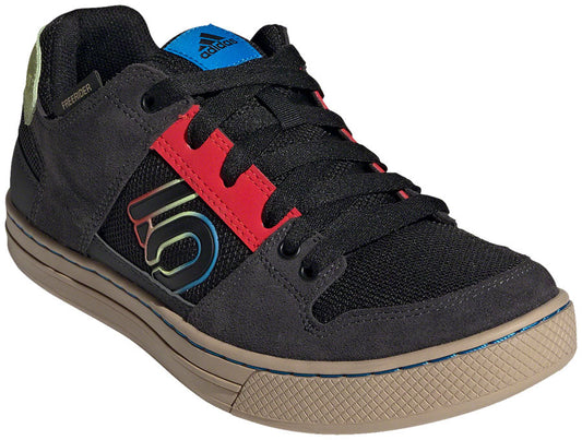 Five Ten Freerider Flat Shoes - Men's Core Black/Carbon/Pulse Lime 8.5