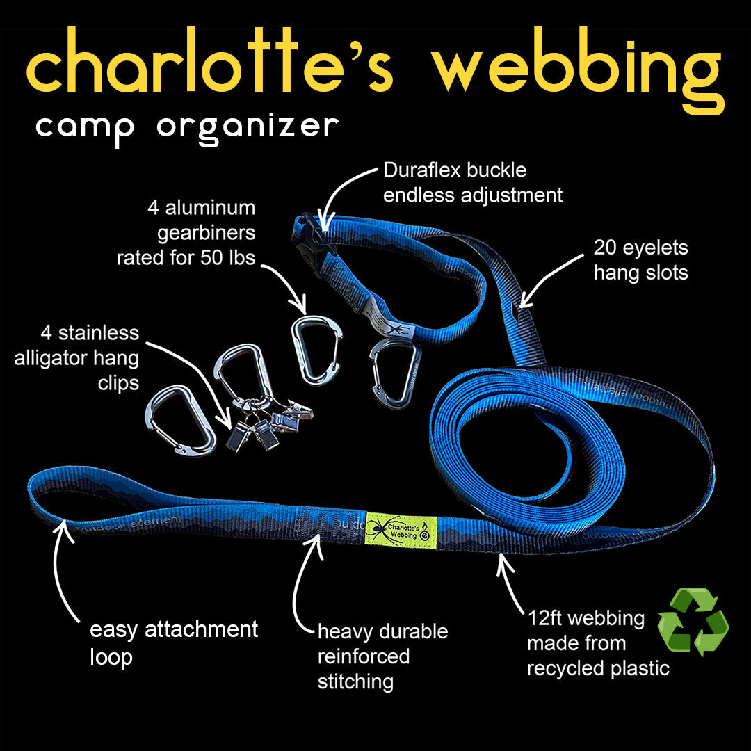 Charlotte's Webbing Camp Organizer